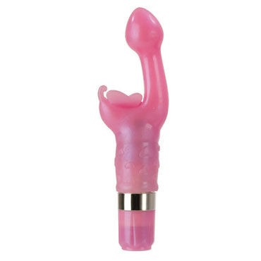 California Exotic Platinum Edition Butterfly Kiss, розовый