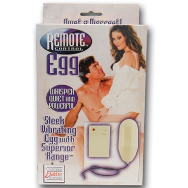 California Exotic Remote Control Eggs, черный