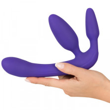 You2Toys Vibrating Strapless Strap-On 3, фиолетовый
