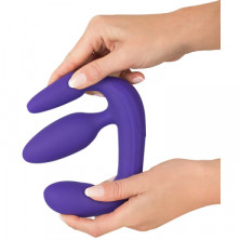 You2Toys Vibrating Strapless Strap-On 3, фиолетовый