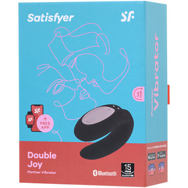 Satisfyer Partner Double Joy, черный