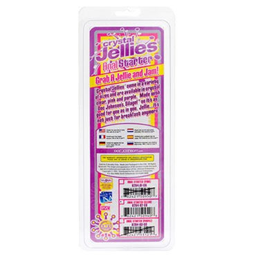 Doc Johnson Crystal Anal Starter, прозрачный