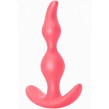Lola Toys Bent Anal Plug, розовая