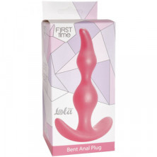 Lola Toys Bent Anal Plug, розовая