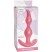 Lola Toys Bent Anal Plug, розовая