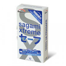 Sagami Xtreme Ultrasafe, 10 шт