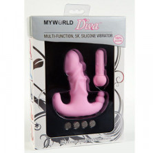 MyWorld вибратор 11,5 см, розовый