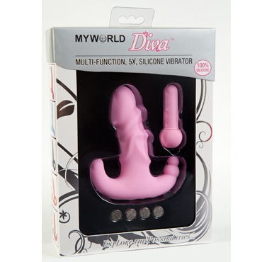 MyWorld вибратор 11,5 см, розовый