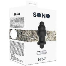 Shots Sono Anal Vibrator №57, черный