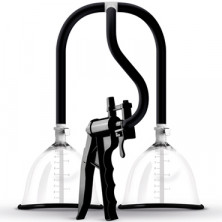 Saiz Breast Pump Premium Medium, прозрачный/черный