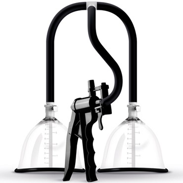 Saiz Breast Pump Premium Medium, прозрачный/черный