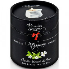 Plaisirs Secrets Massage Candle White Tea, 80мл