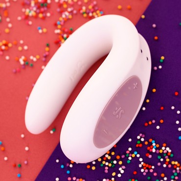 Satisfyer Partner Double Joy, белый
