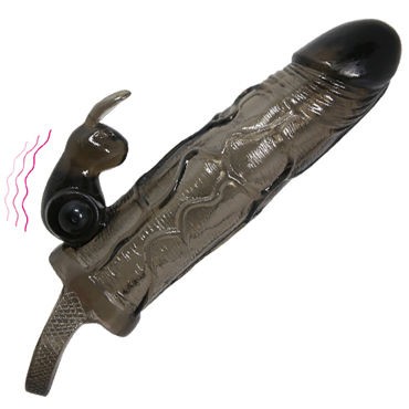 Baile Brave Man с клиторальным кроликом, черная