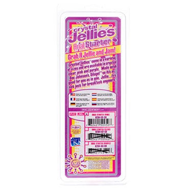 Doc Johnson Crystal Anal Starter, розовый