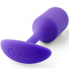 B-Vibe Snug Plug 2, фиолетовая