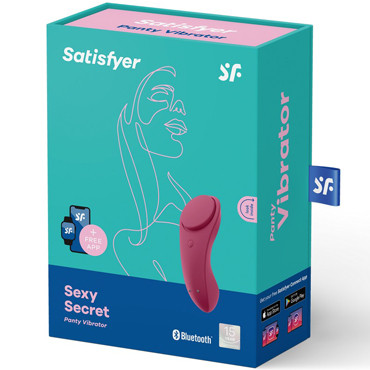Satisfyer Sexy Secret, красный