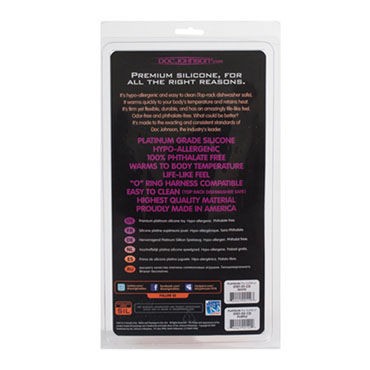 Doc Johnson The Super 15 см, телесный