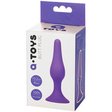 Toyfa A-toys Butt Plug, фиолетовая