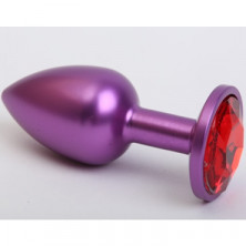 4sexdream Анальная пробка малая, фиолетовая
