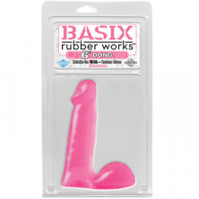 Pipedream Basix Rubber Works 15 см розовый