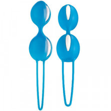 Fun Factory Smartballs Duo, сине-белые