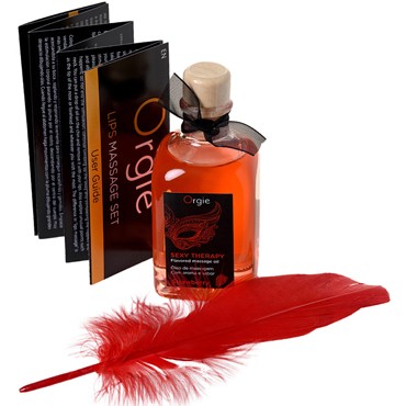 Orgie Sexy Therapy Flavored Massage Oil Strawberry, 100 мл