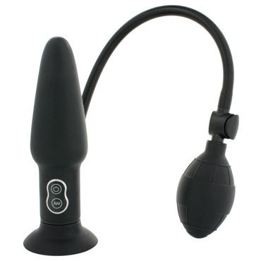 Seven Creations Inflatable Butt Plug, черная