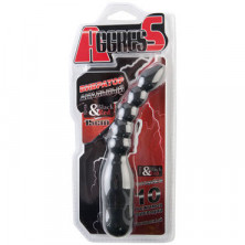 Toyfa Black&Red Вибратор анальный, черный