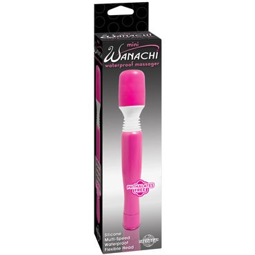 Pipedream Mini Wanachi Massager, розовый
