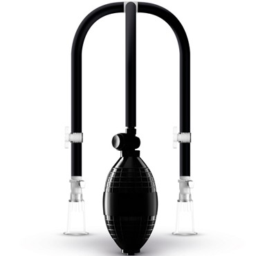 Saiz Nipple Pump Basic, прозрачный/черный