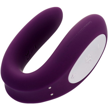 Satisfyer Partner Double Joy, фиолетовый
