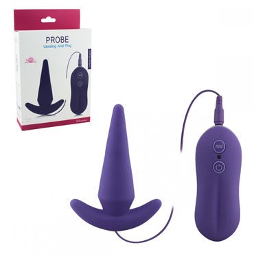 Howells Aphrodisia Probe Vibrating Anal Plug, фиолетовая