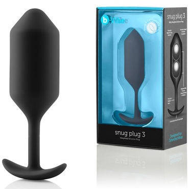 B-Vibe Snug Plug 3, черная