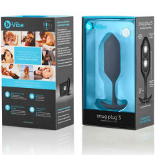 B-Vibe Snug Plug 3, черная