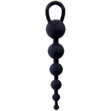 Shots Toys Six Balls Chain, черный