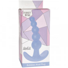 Lola Toys Bubbles Anal Plug, синяя