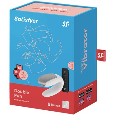 Satisfyer Double Fun, белый