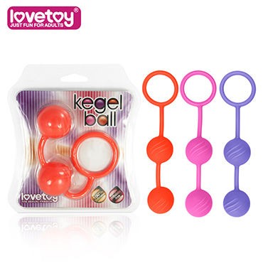 LoveToy Kegel Ball, фиолетовые