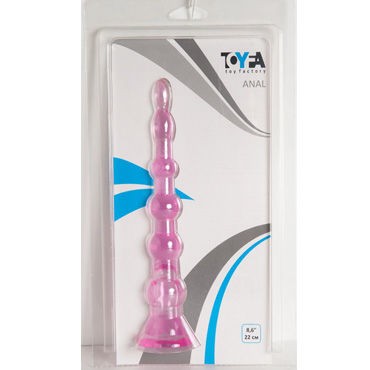 Toyfa втулка, 22 см, розовая