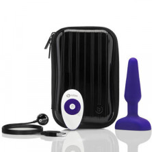 B-Vibe Trio Plug, фиолетовая