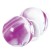 California Exotic Duotone Orgasm Balls, фиолетово-белые