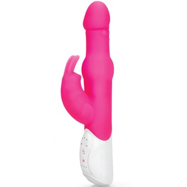 Rabbit Essentials Pearls Rabbit Vibrator, розовый
