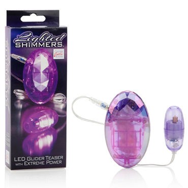 California Exotic Lighted Shimmers Glider Teasers, фиолетовый