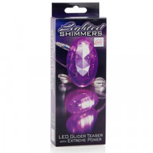 California Exotic Lighted Shimmers Glider Teasers, фиолетовый