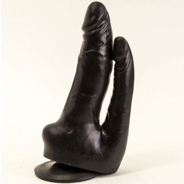 Биоклон Анально-вагинальный фаллоимитатор, черный