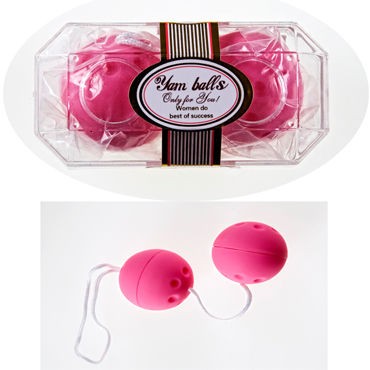 Sextoy шарики вагинальные, розовые