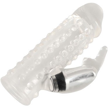 You2Toys Vibrating Xtension with Clit-Rabbit, прозрачная