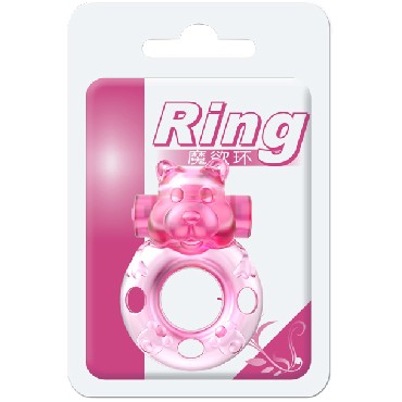 Baile Ring Pink Bear, розовое
