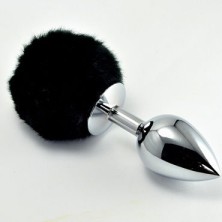 Lovetoy Tail Rabbit Small, серебряная